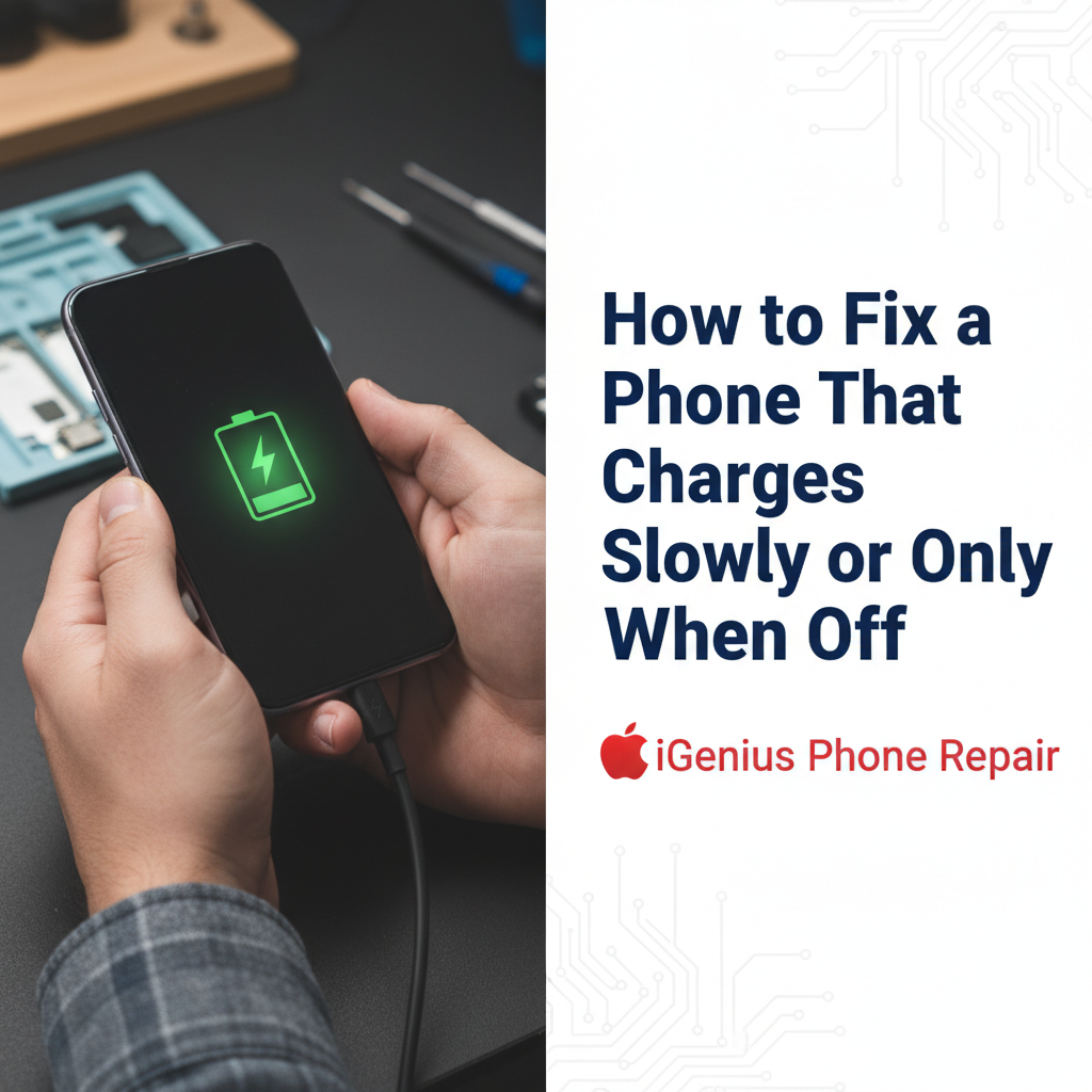 How to Fix a Phone That Charges Slowly or Only When Off